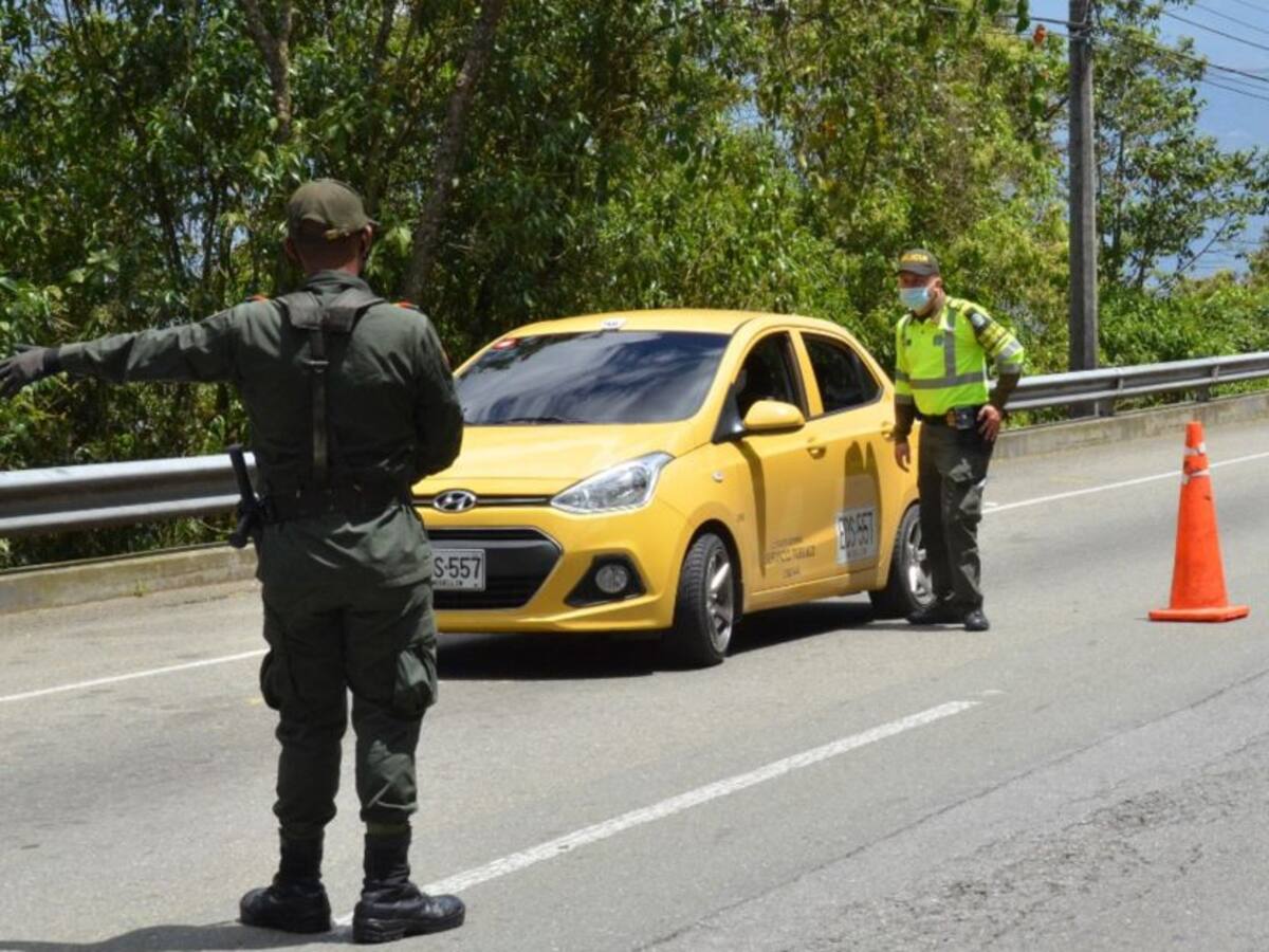 Policía garantiza cumplimiento de cuarentena con 137 puestos de control