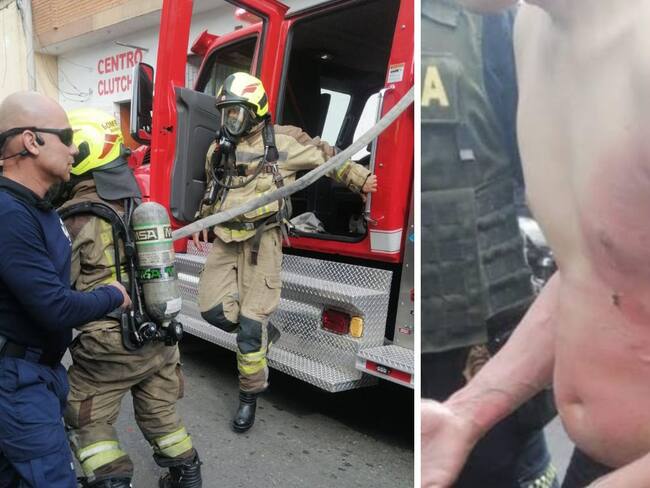 Diego Orlando Rodríguez, director del cuerpo de Bomberos de Bucaramanga