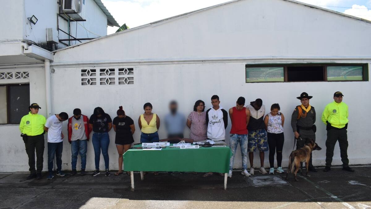 Desarticulan banda criminal en el Huila