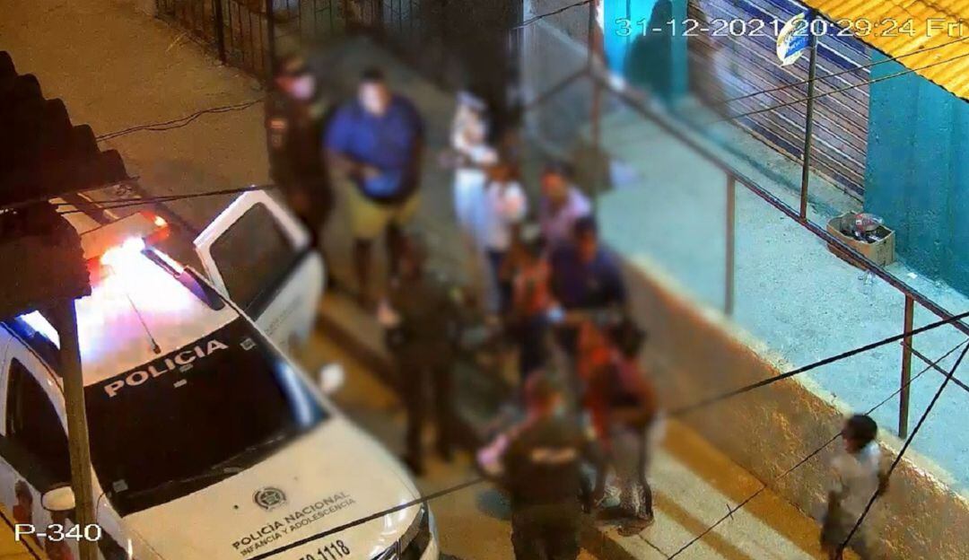 El indignante hecho se presentó en el barrio Lo Amador