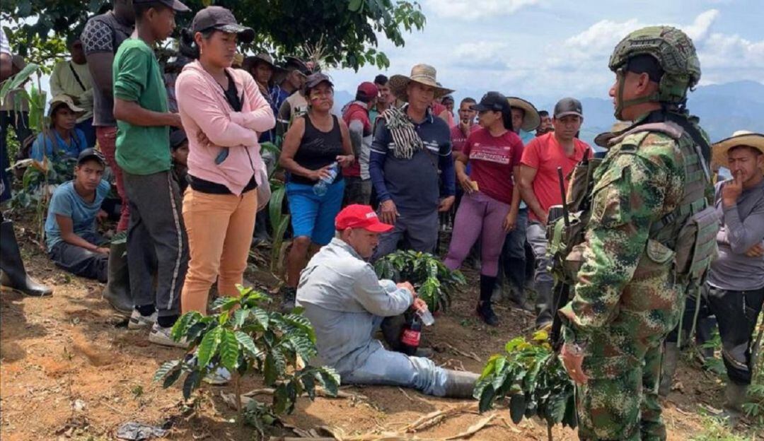 Vereda San Gregorio, Resguardo de Las Delicias, Buenos Aires, Cauca. 