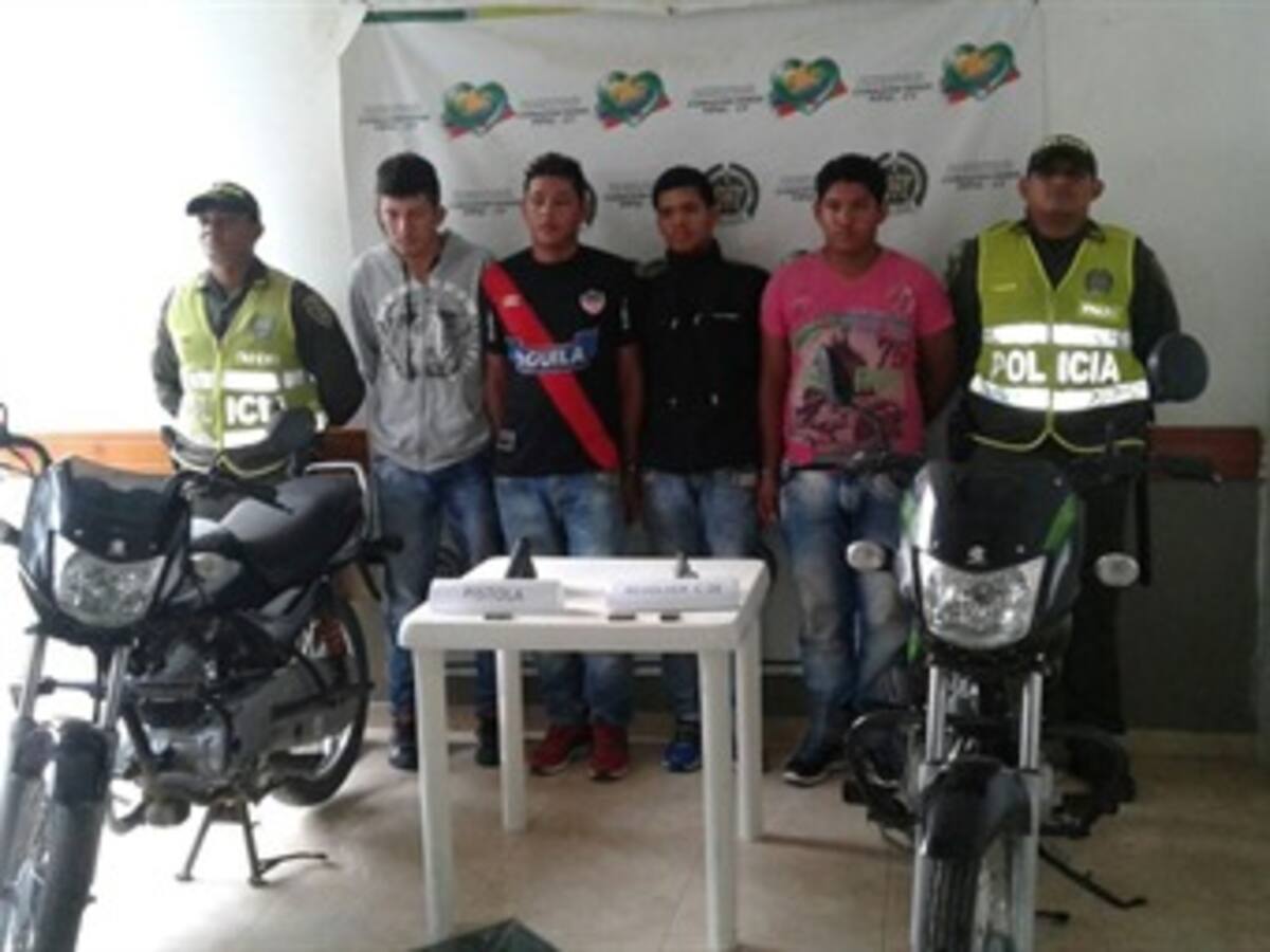 Policía desarticula banda de fleteros 'Los Rosario' en El Carmen de Bolívar