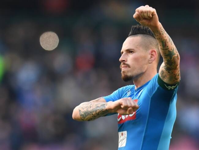 Hamsik, histórico: superó a Maradona como el máximo goleador del Nápoles
