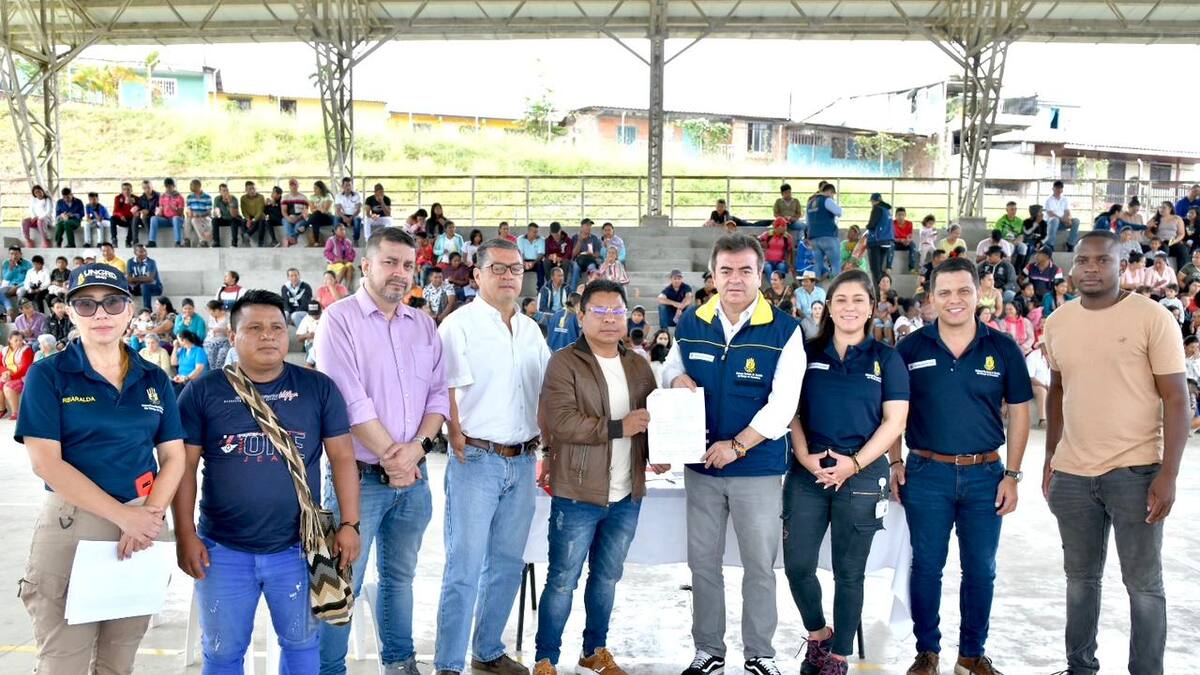 Ya iniciaron las gestiones para la atención de damnificados por el invierno en Risaralda