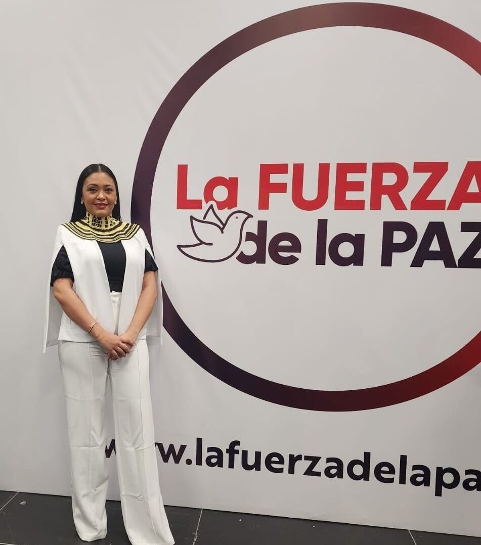Yessica Cabeza, candidata por La Fuerza de la Paz / Foto: Cortesía.