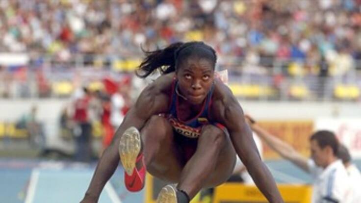 Narración del oro colombiano en el Mundial de Atletismo conseguido por