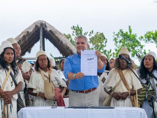 Presidente Duque sanciona Ley de Acción Climática en la Sierra Nevada