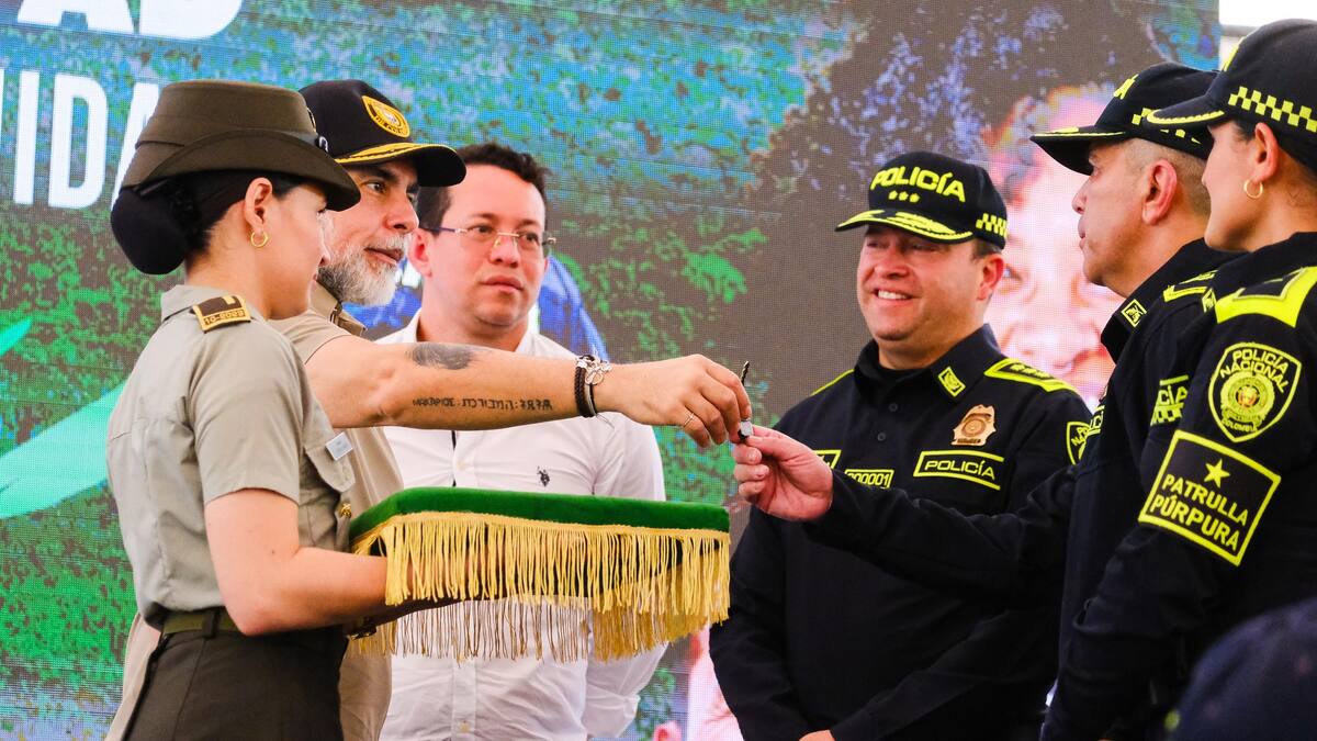 En marcha nuevo comando del Departamento de Policía Atlántico: inversión supera los $45 mil millones