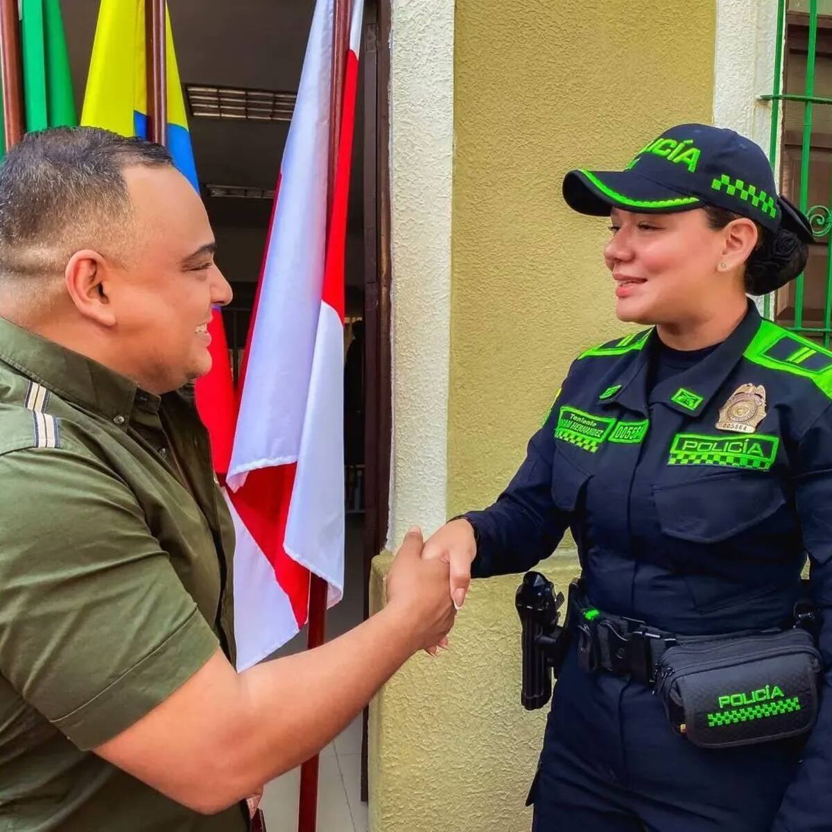 Por primera vez una mujer asume como comandante de la Policía de Galapa