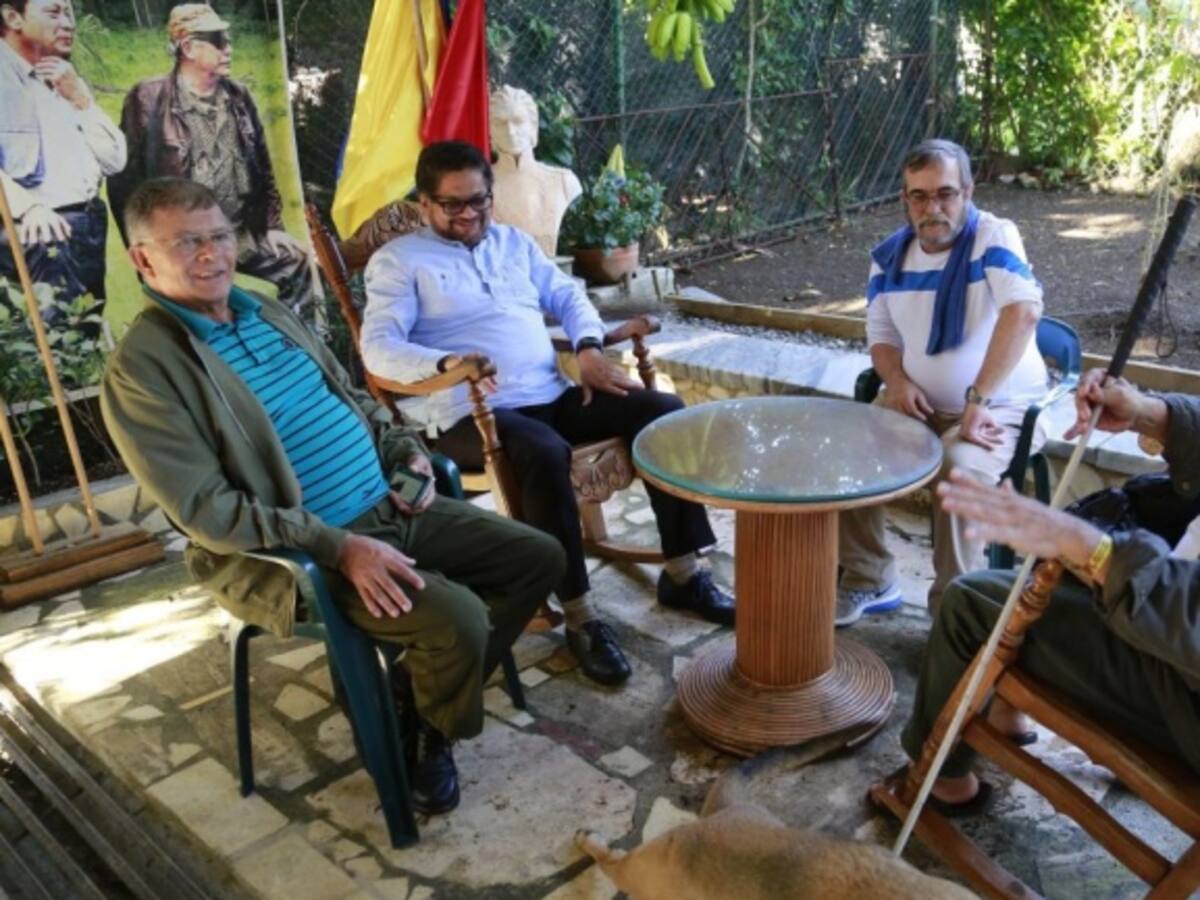 Iván Márquez y Jesús Santrich regresaron a Cuba