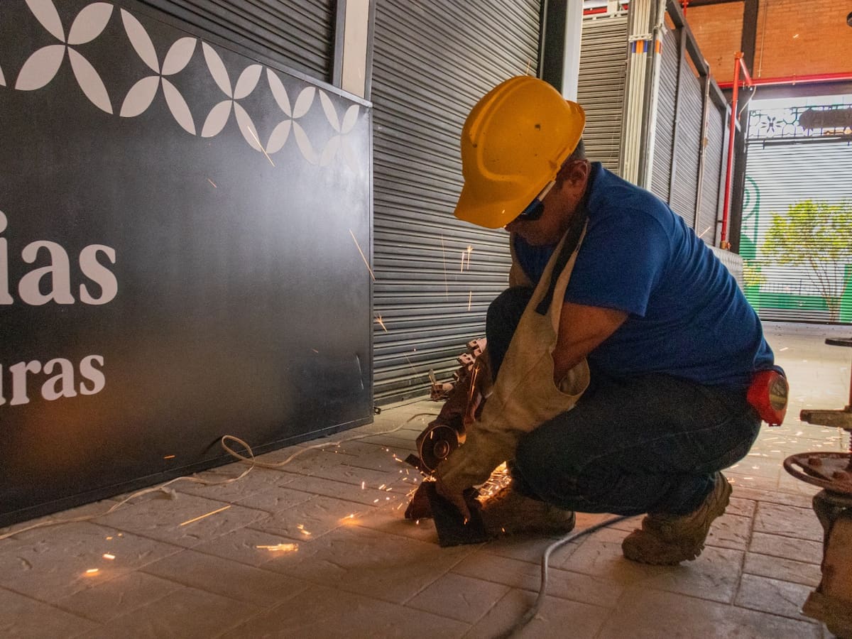 Reactivan obras en la Plaza de Mercado de La Ceja que había sido inaugurada sin estar terminada
