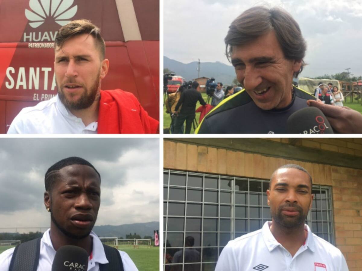 Jugadores de Santa Fe envían sus condolencias a los familiares de las víctimas