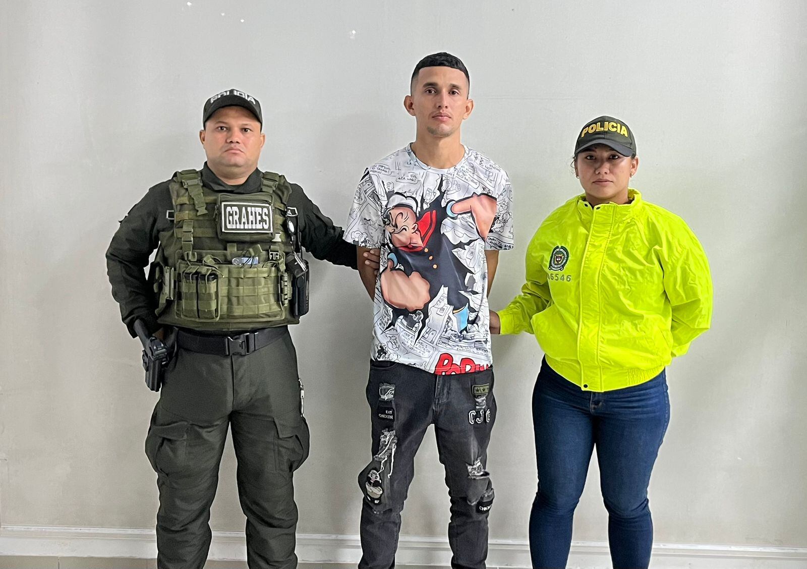 Capturan en Cúcuta a hombre solicitado con Circular Roja de Interpol . / Foto: MECUC.