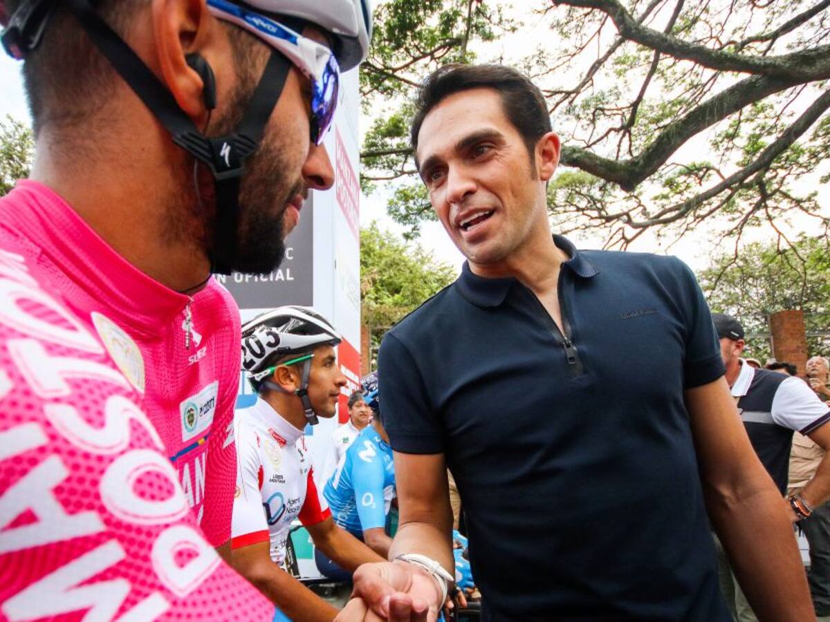 Alberto Contador: “En Colombia ya no son solo escaladores sino velocistas”