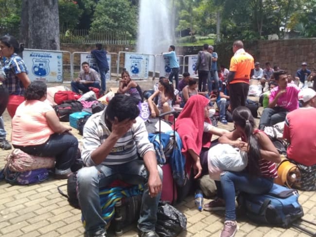 Éxodo genera nuevo parque en Bucaramanga, el de los venezolanos