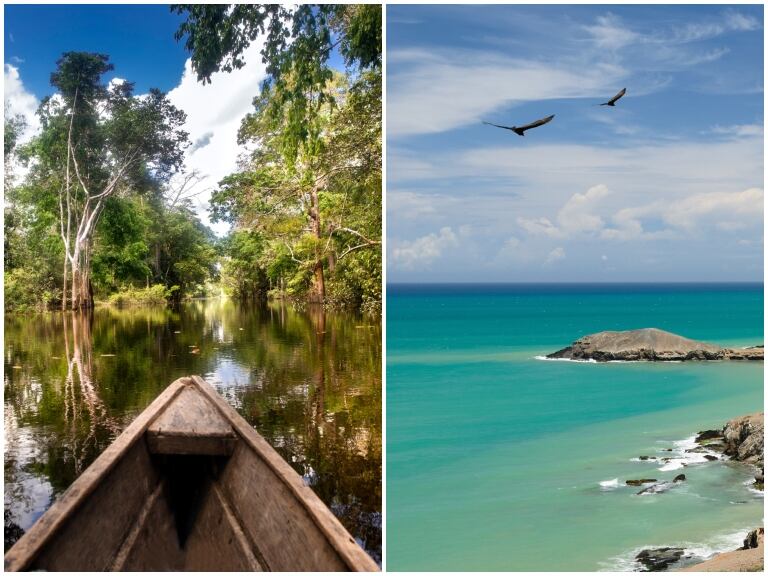 La Guajira y el Amazonas - Getty Images