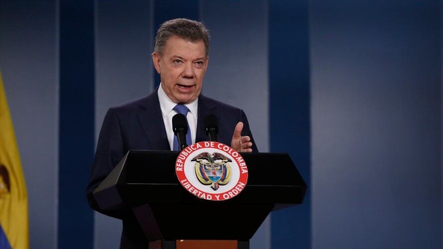 Juan Manuel Santos, presidente de la República. Foto: Colprensa/Juan Páez