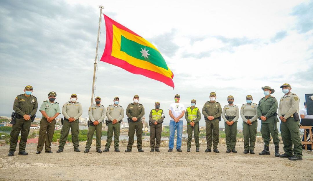 El acto se llevó a cabo en el Castillo de San Felipe de Barajas