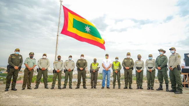 El acto se llevó a cabo en el Castillo de San Felipe de Barajas
