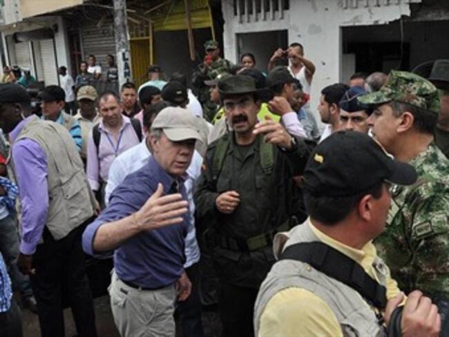 Santos ordena al Consejero para la Seguridad trasladarse a Tumaco