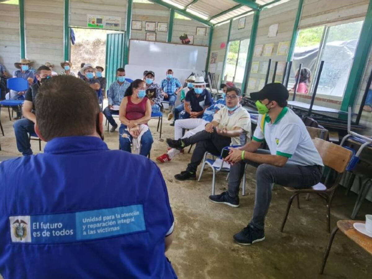 Siguen las indemnizaciones y la reparación integral a víctimas en El Congal