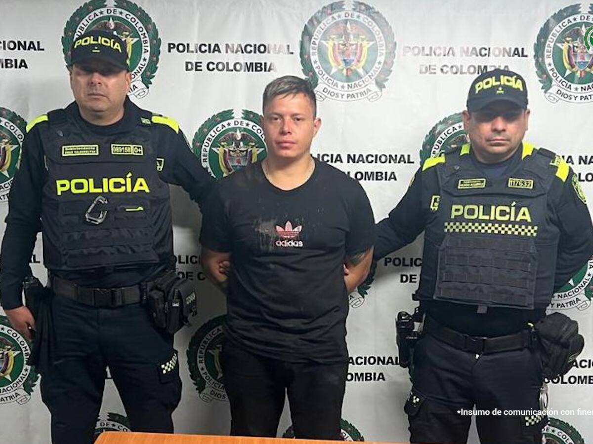 Envían a la cárcel a presunto asesino de patrullero durante requisa en Cali