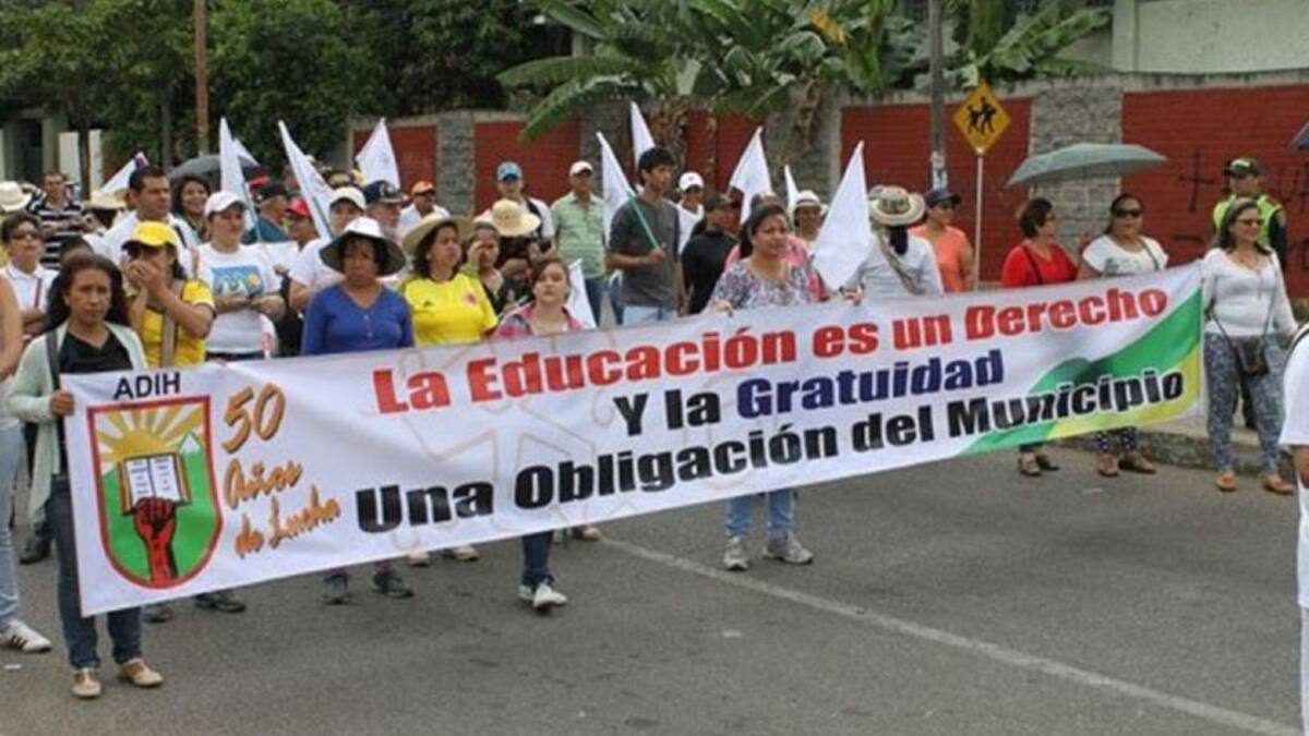 Preocupación en el Huila por amenazas que reciben los profesores