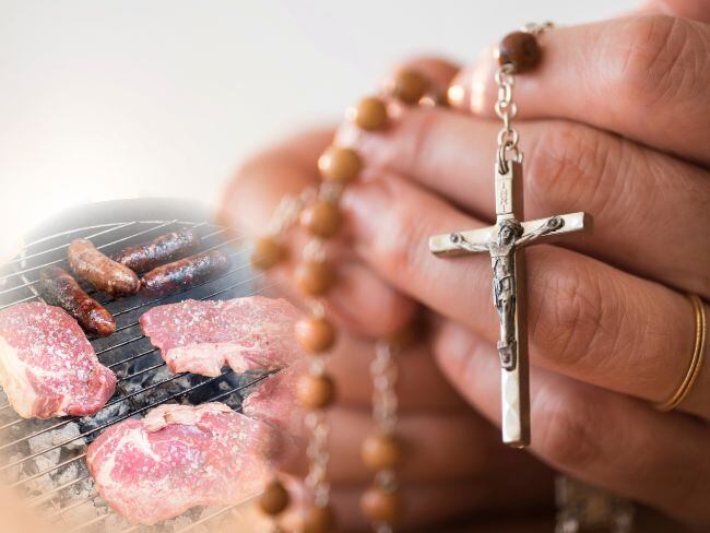 Imagen de referencia sobre el consumo de carne en Semana Santa. / Getty Images.