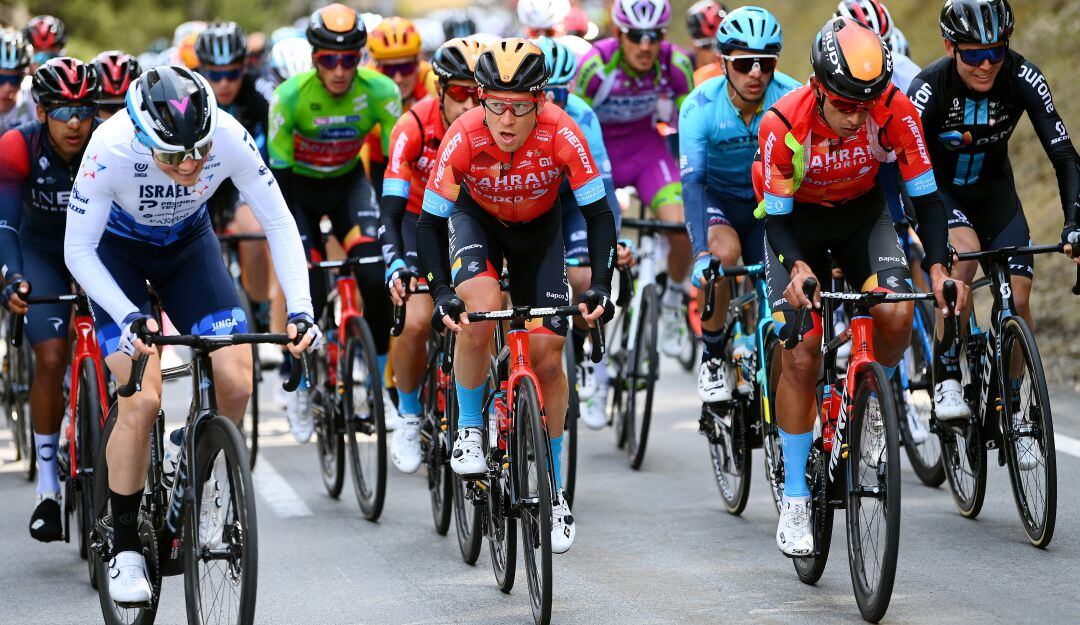 Santiago Buitrago, del Team Bahrain, fue el mejor colombiano en la prueba italiana.