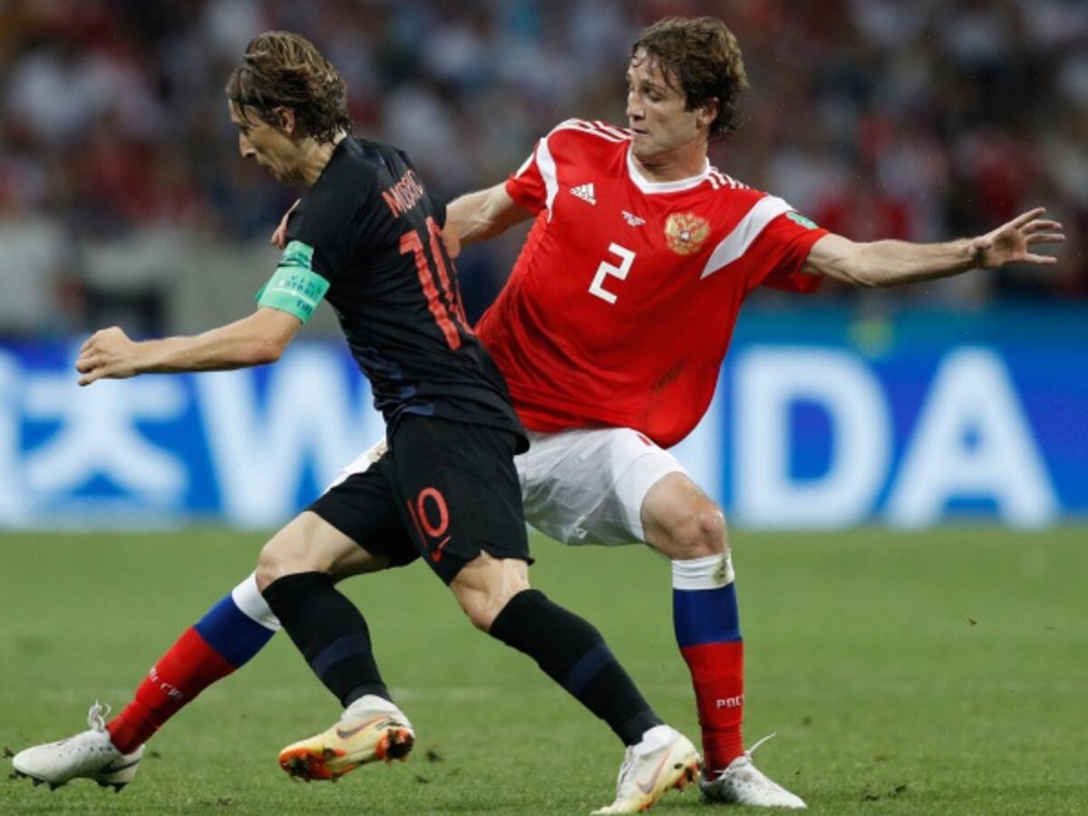 Croacia vence a Rusia en penales y clasifica a semifinales por segunda vez