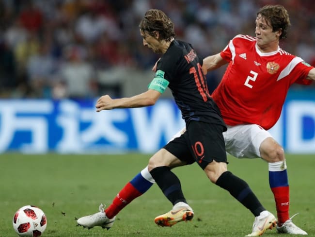 Croacia vence a Rusia en penales y clasifica a semifinales por segunda vez