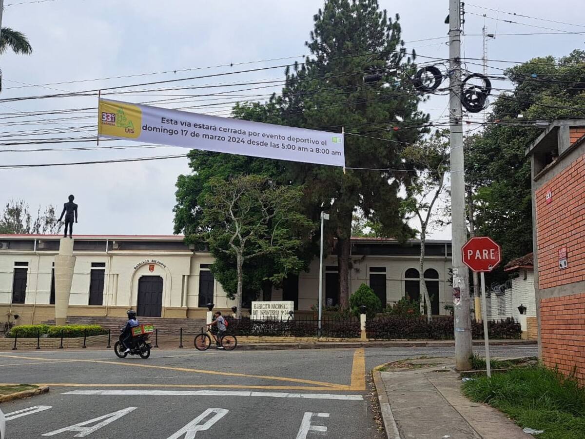 Cierres viales este fin de semana por competencias deportivas
