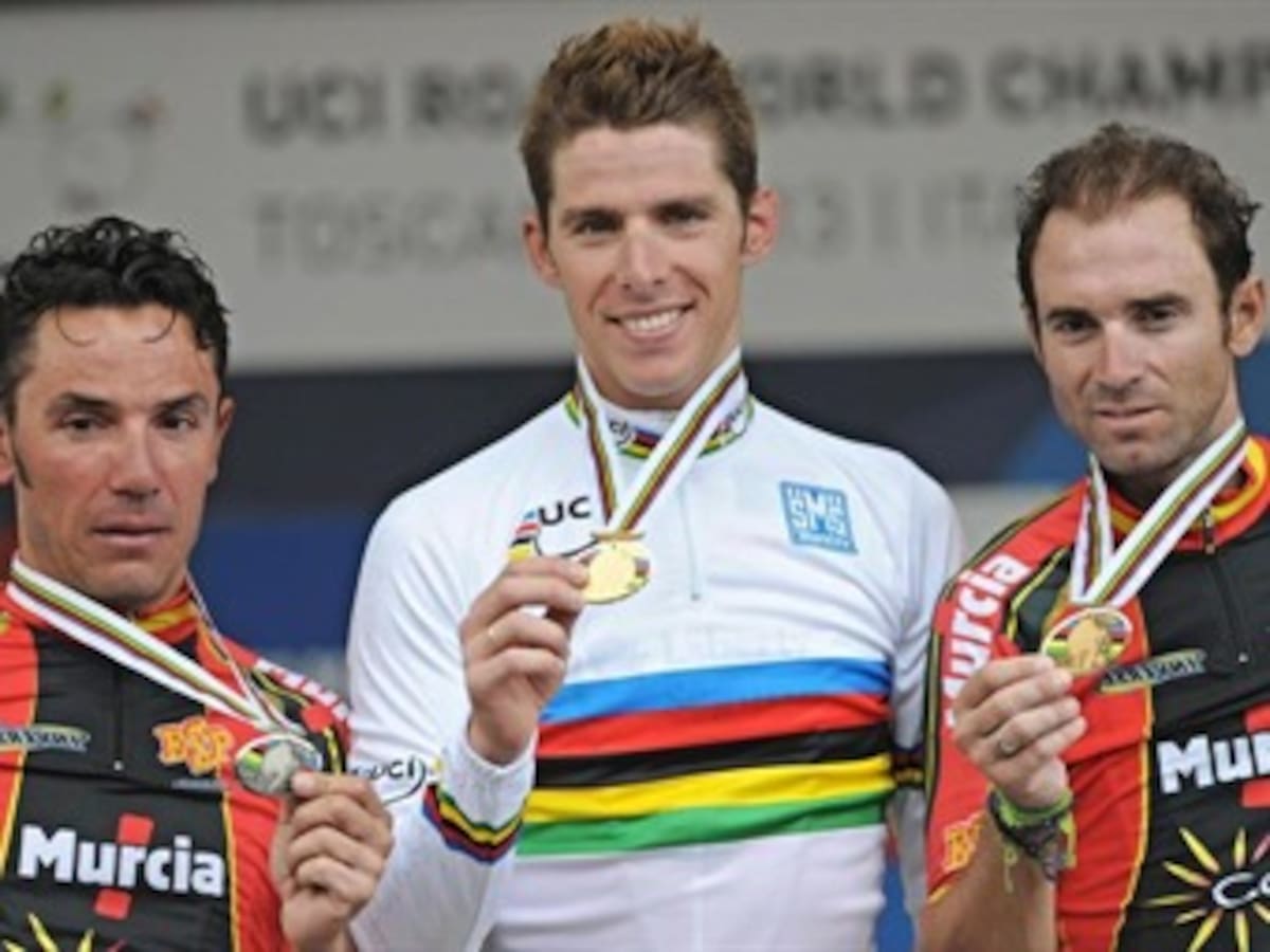 Rui Costa de Portugal es el nuevo campeón del mundo en ruta