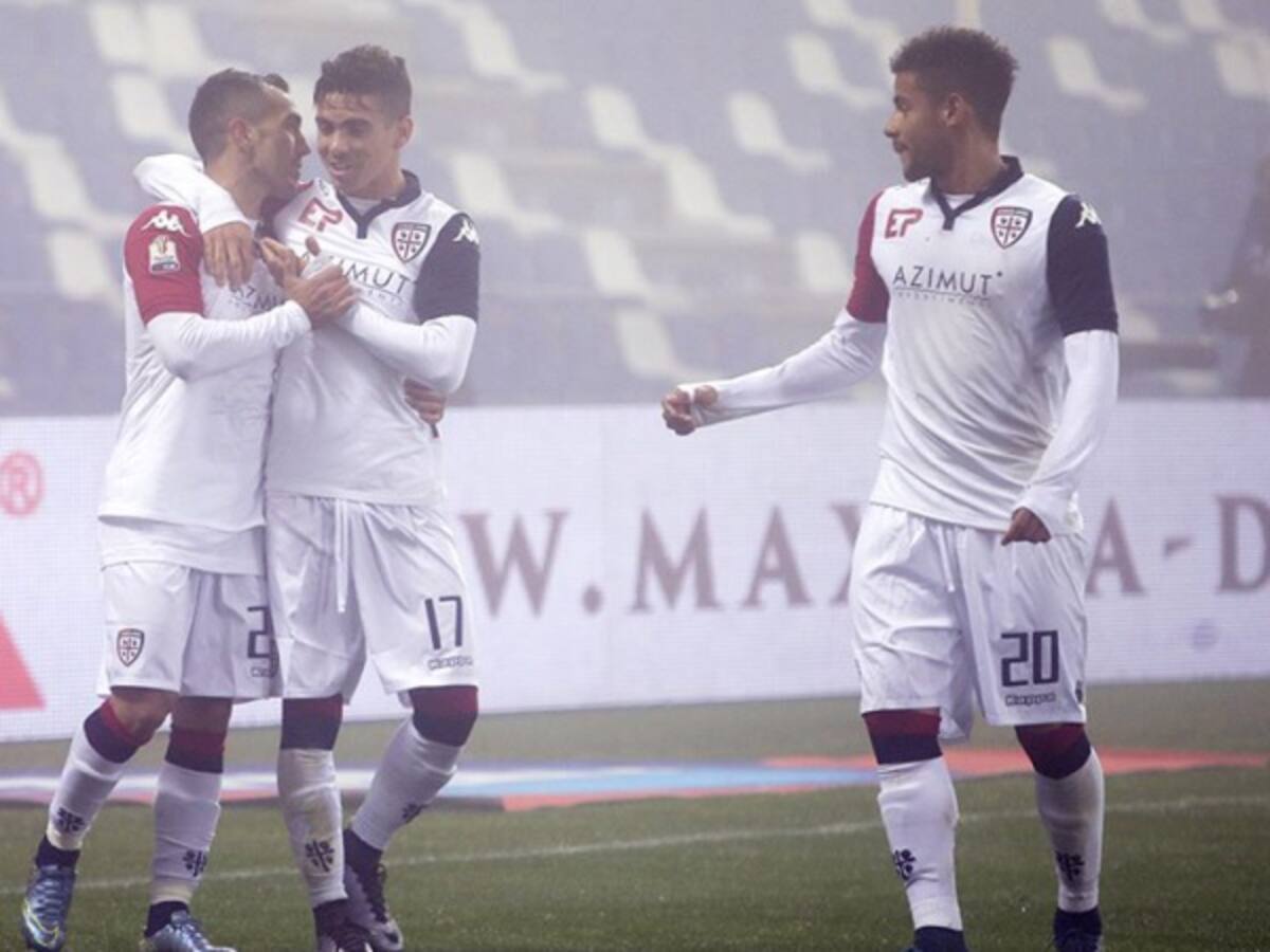 Andrés Tello: gol, baile y expulsión en el triunfo 0-2 del Cagliari
