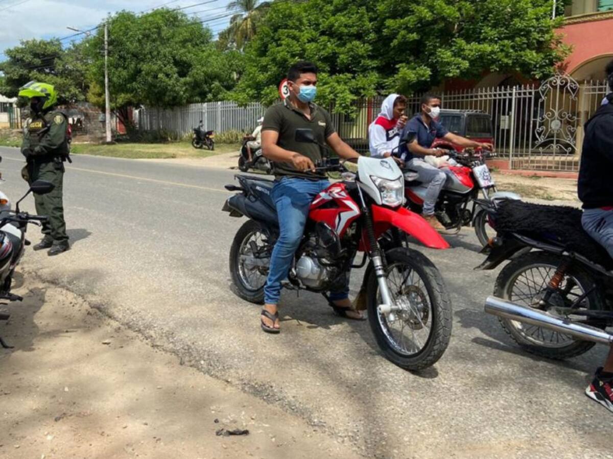 165 comparendos por violar toque de queda y ley seca en Magangué, Bolívar