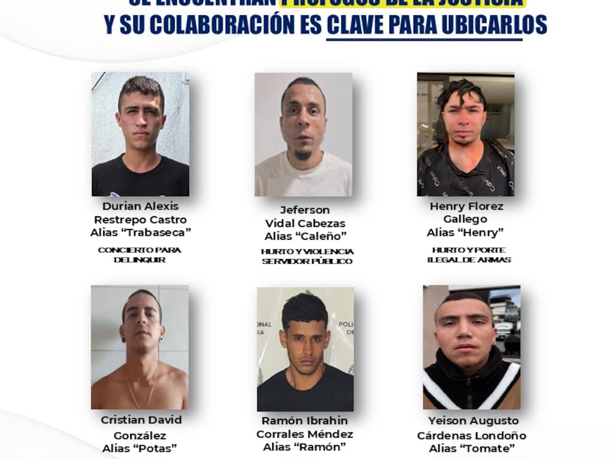 Nueve detenidos se fugaron de una estación de Policía de Dosquebradas, Risaralda