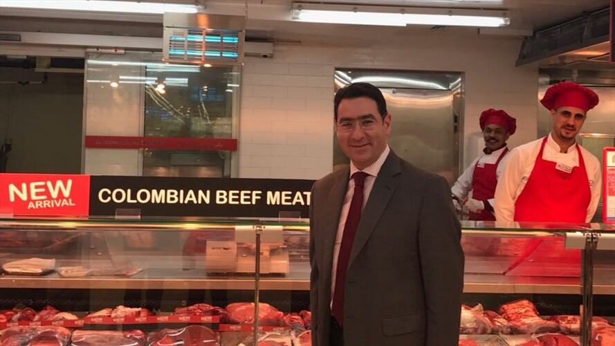 Carne de Colombia llega a los supermercados en Emiratos Árabes Unidos. Foto: