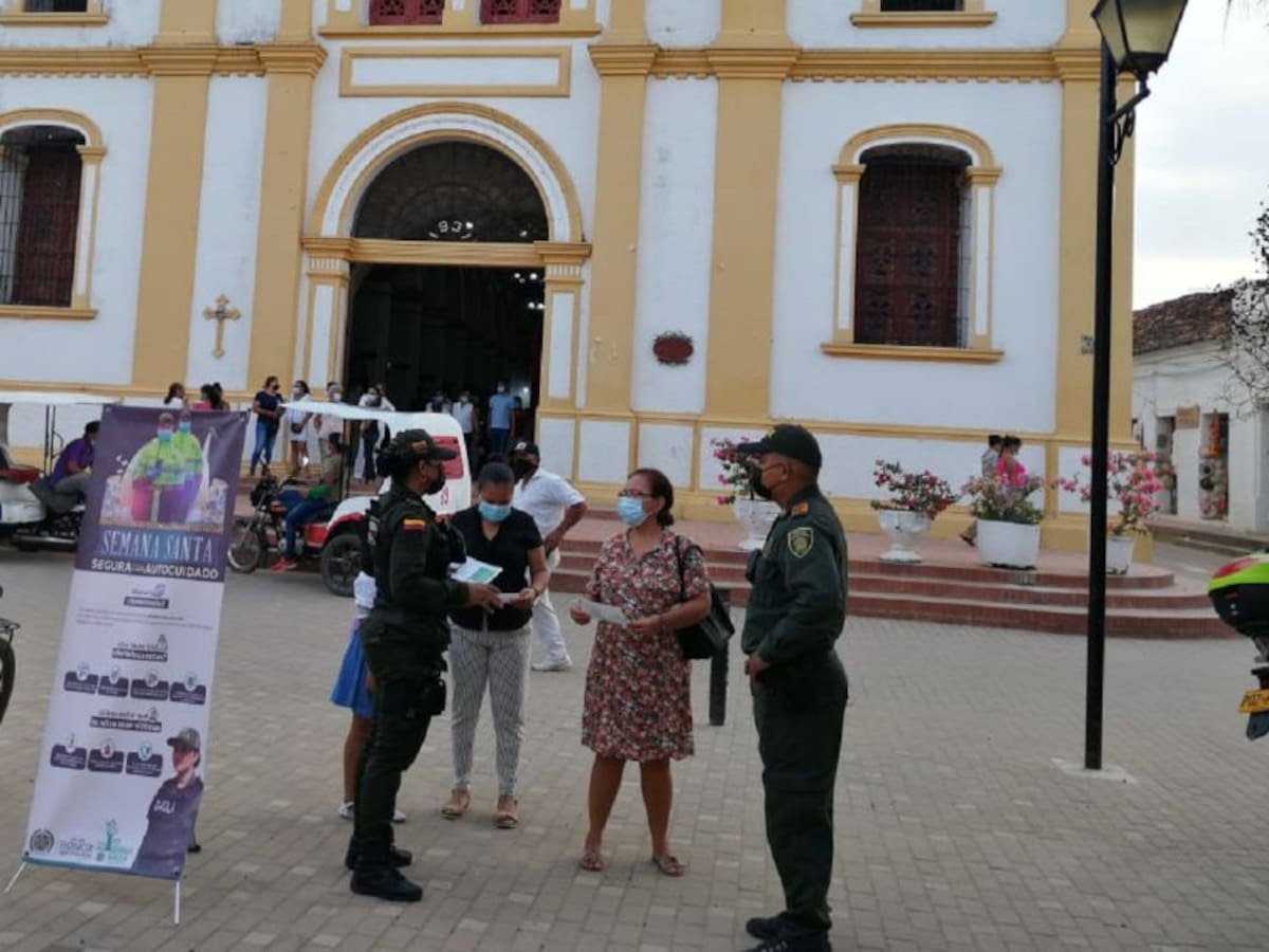 Gaula Bolívar realizó campañas contra secuestro y extorsión en Mompox