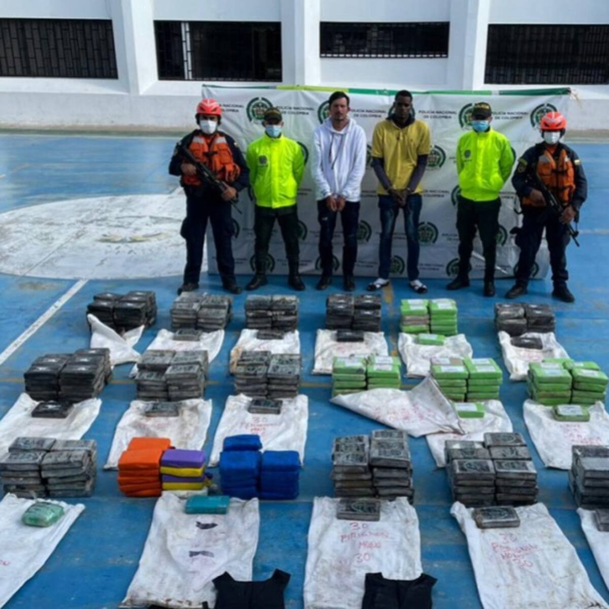 Incautan media tonelada de cocaína en la Alta Guajira
