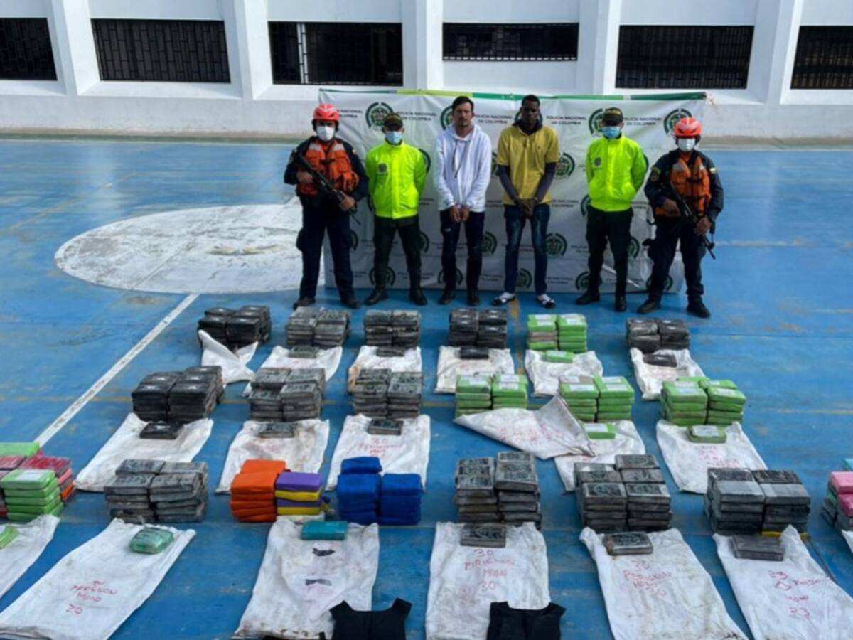 Incautan media tonelada de cocaína en la Alta Guajira