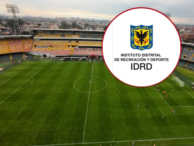 Foto de las redes sociales del IDRD y logo del mismo