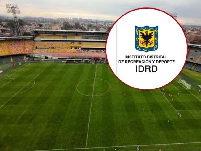 Foto de las redes sociales del IDRD y logo del mismo