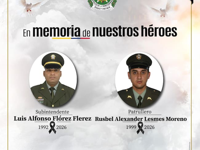 Dos policías muertos y dos mas heridos deja ataque de disidencias de alias Calarcá en Caquetá