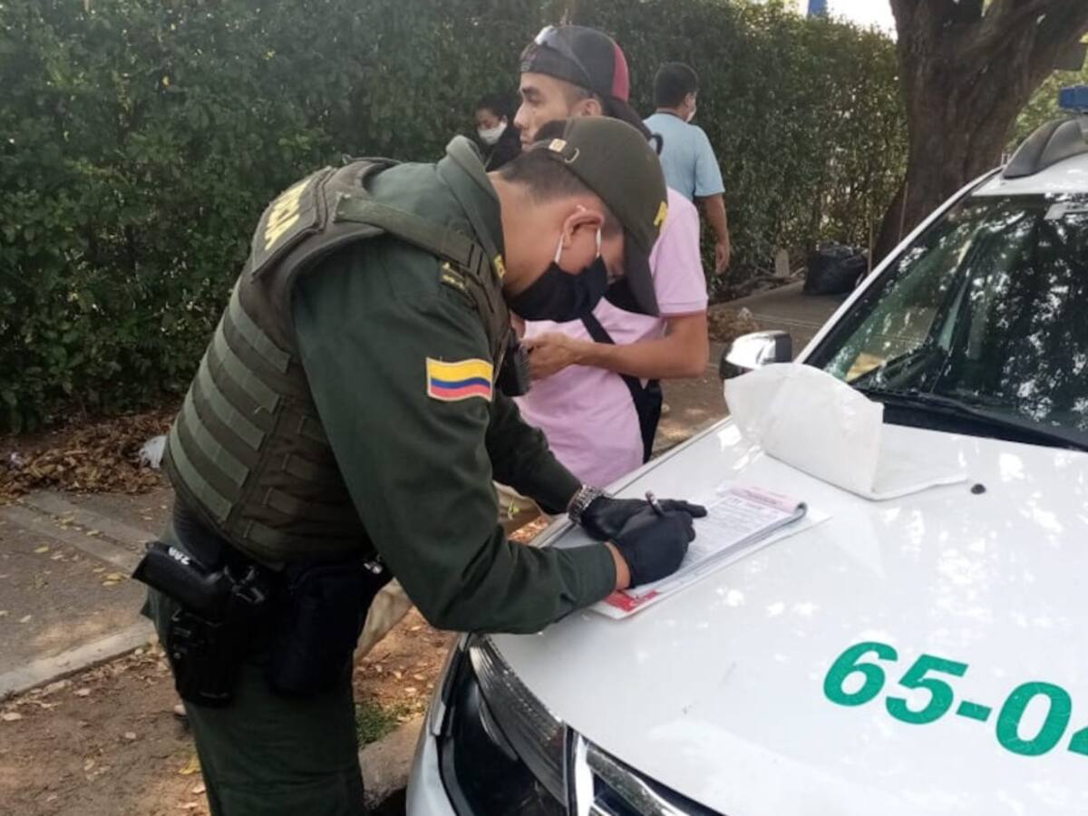 138 comparendos por infringir aislamiento en el Huila