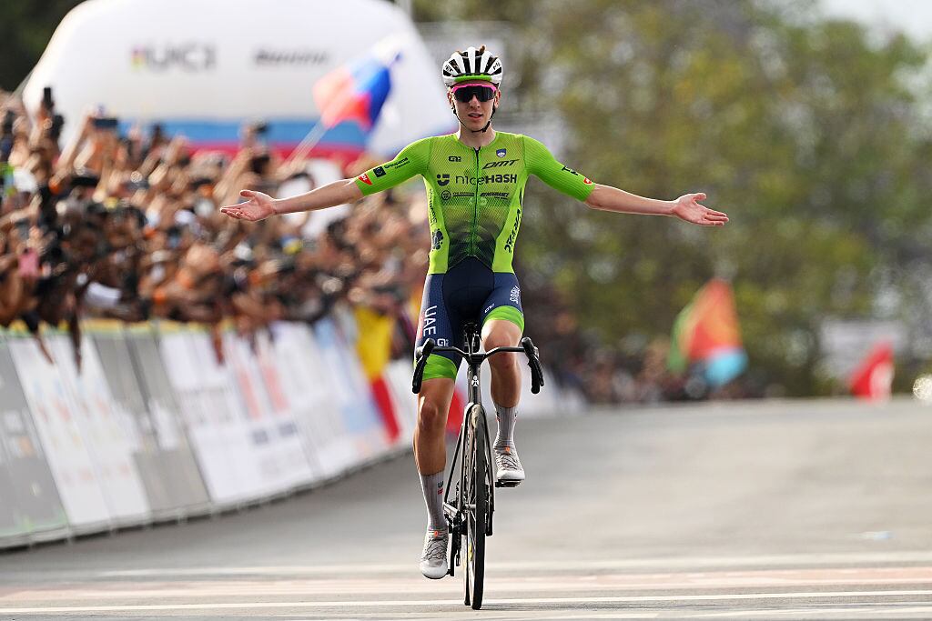 Tadej Pogacar campeón por segunda vez del Mundial de Ciclismo / Getty Images