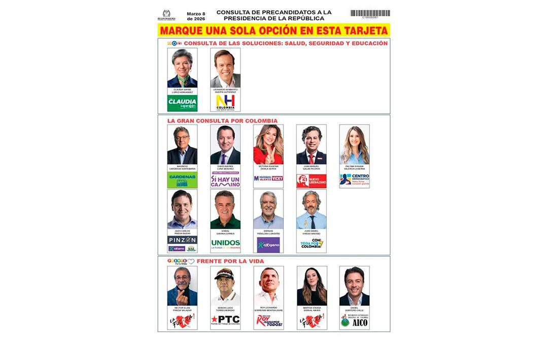 "Sin margen de error": Registrador Nacional ratifica modelo de tarjeta para consultas del 8 de marzo