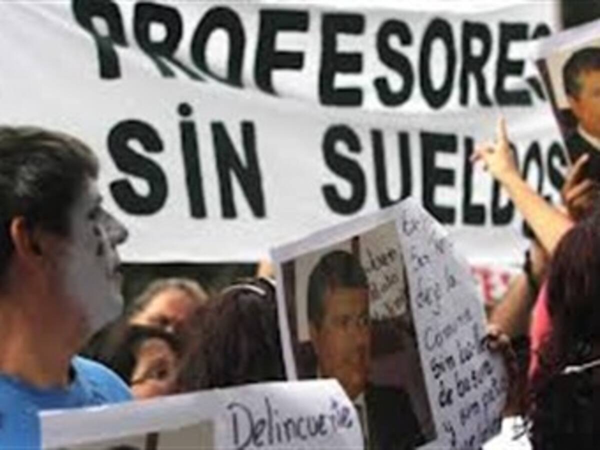 Anormalidad académica en Antioquia por protesta de docentes