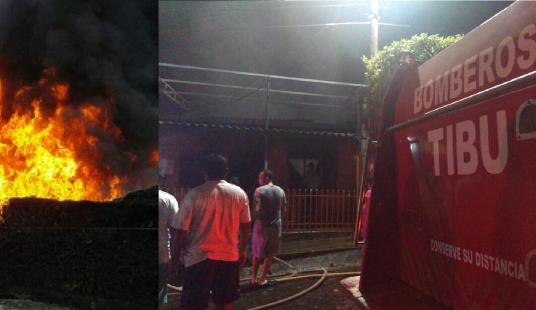 Incendios en Tibú