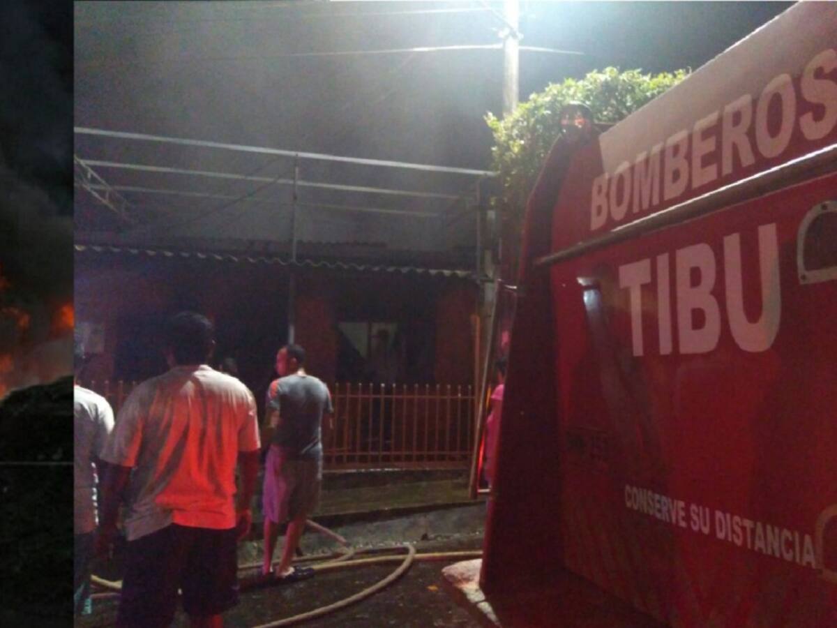 Hombres armados hurtan e incineran parque automotor en custodia en Tibú