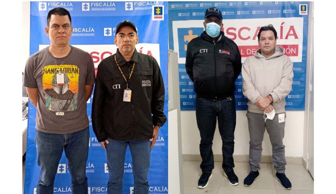 Andrés Mauricio Perdomo Lara era requerido para cumplir condena de 7 años de prisión y se presentó en el búnker de la Fiscalía en Bogotá.